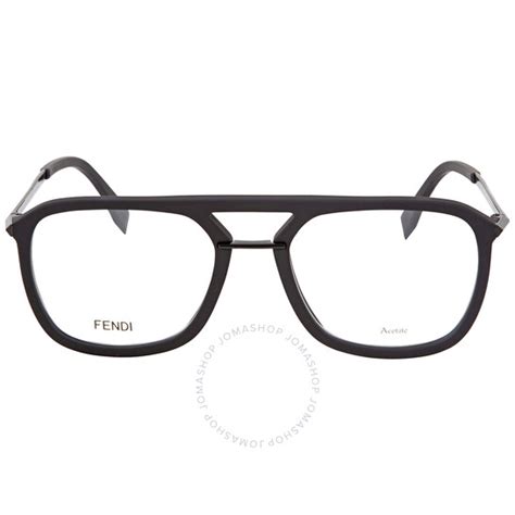 fendi ff m0033|Fendi Demo Pilot Men's Eyeglasses FF M0033 003 52 .